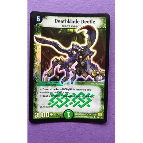 Duel Masters Deathblade Beetle S9/S10 Foil
