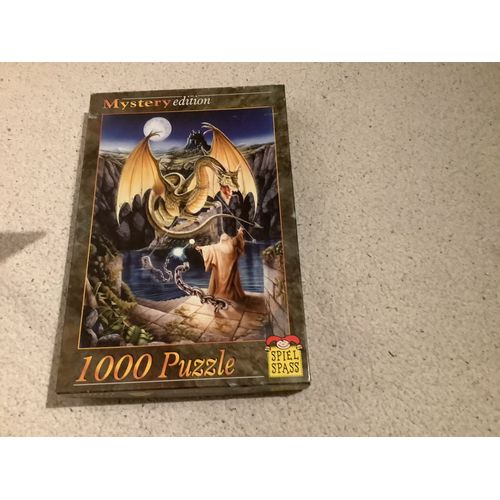 Puzzle 1000 Pièces Magicien Et Dragon