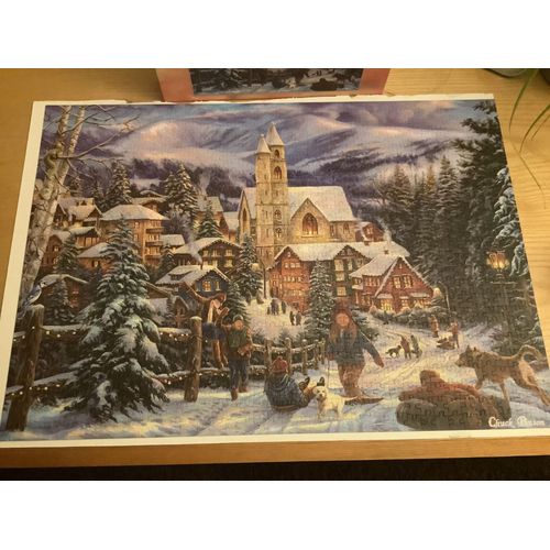 Puzzle 1000 Pièces Enfants En Hiver Et Noel