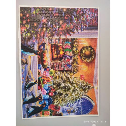 Puzzle 1000 Pièces Noel Et Pingouin