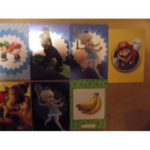 11 Cartes Super Mario . Panini