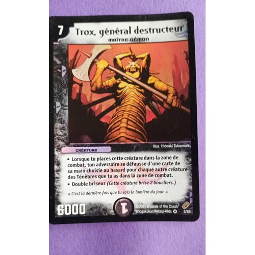 Duel Masters Trox,Général Destructeur No 3/55 2004