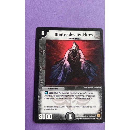 Duel Masters Maitre Des Tenebres No 59/110 Rare 2004