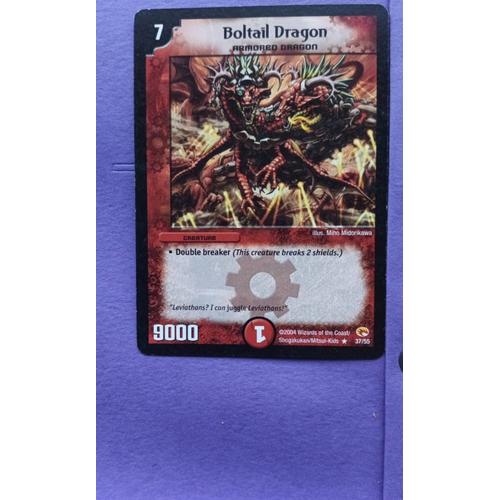 Duel Masters Boltail Dragon No 37//55 Rare