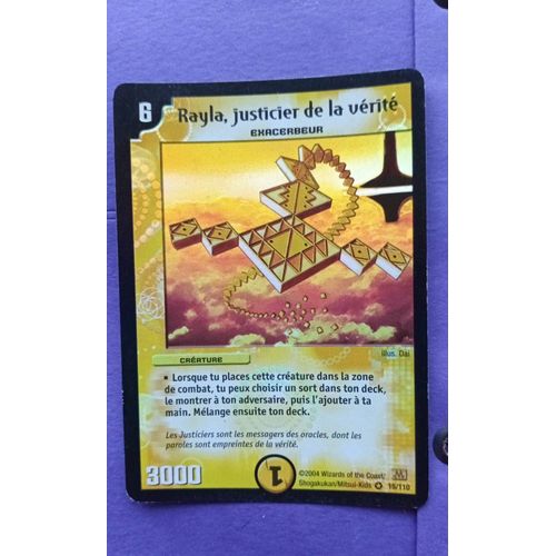 Duel Masters Rayla Justicier De La Vérité Nno15/110 Foil