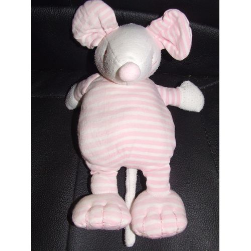 Souris Boutchou Monoprix Bout Chou Rose Rayé