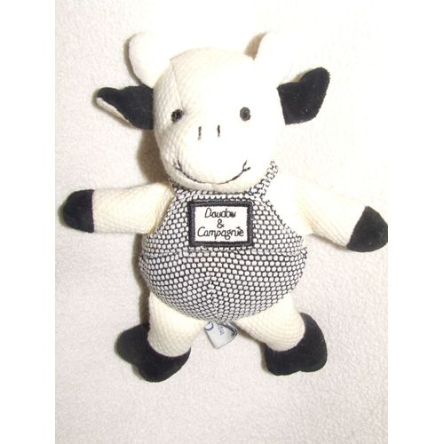 Vache Doudou Et Compagnie Noir Bleu