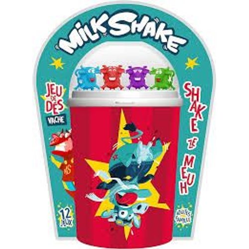 Milkshake - Shake Ze Meuh ! - 12 Jeux Variés Avec Des Dés Vache