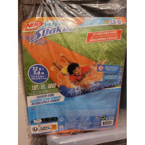 Ventre Qui Glisse Nerf Super Soaker Jeu D'eau Extérieur