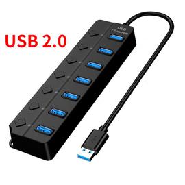 Hub USB Alimenté 10 Port Splitter 5Gbps Hub USB3.0 Avec Adaptateur