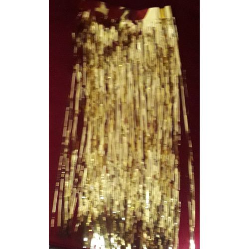 Décoration de Noël - Cheveux d'ange jaune