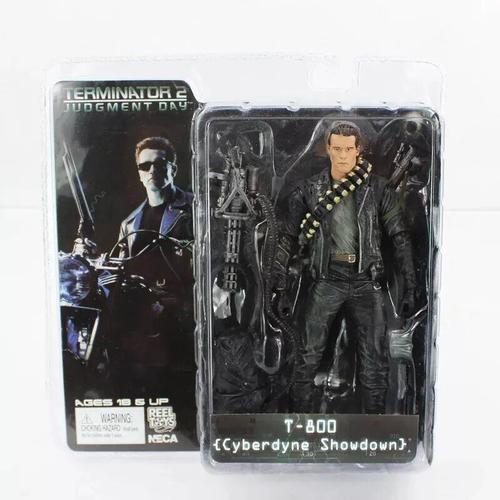 Figurine Neca Terminator T-800 T-1000 Et Endosquelette Modèle 18 Cm