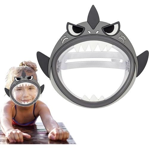 Masque de natation avec tuba pour enfants, masque de plongée