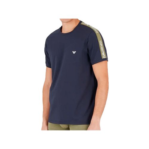T Shirt Emporio Armani Eagle Homme Bleu