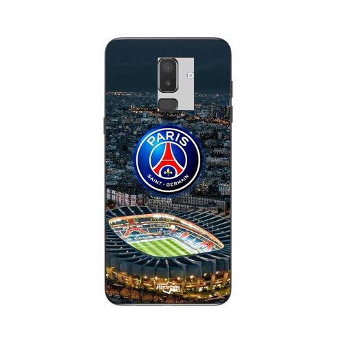 Coque Samsung Galaxy J8 2018 Psg Logo Stade Nuit Tour Eiffel
