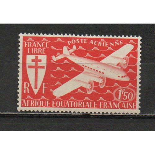 Timbre-Poste D'afrique Équatoriale
