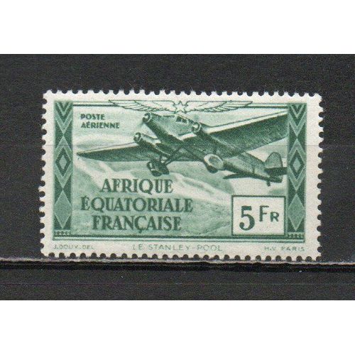 Timbre-Poste D'afrique Équatoriale