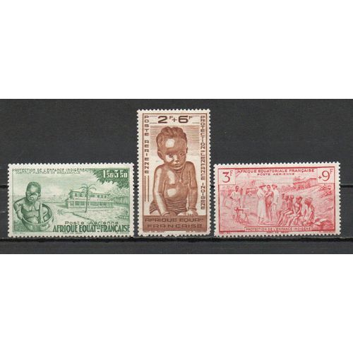 Timbre-Poste D'afrique Équatoriale