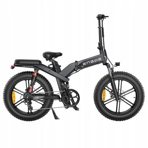 Engwe X20 Vélo Électrique Cadre M Roue Alu 24" Noir 1000w Bateria 48v 14,4ah + 7,8ah (Version Double Batterie)