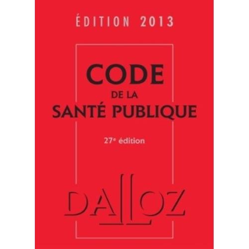 Code De La Santé Publique