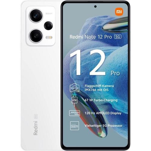 Xiaomi Redmi Note 12 Pro 5G 256 Go Blanc polaire