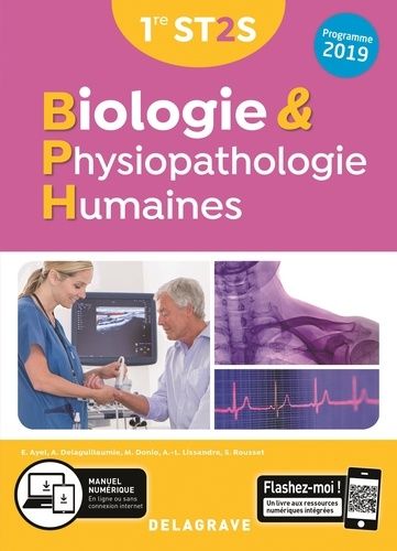 1re St2s Biologie Et Physiopathologie Humaines - Manuel Élève