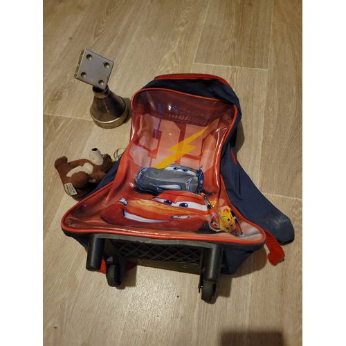 Cartable à roulettes cars