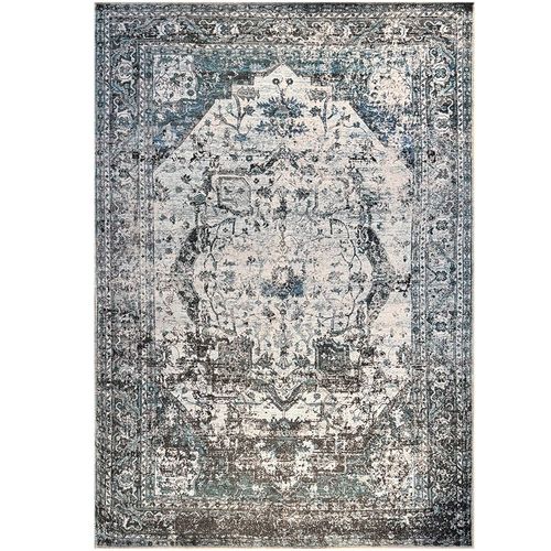 Tapis Oriental Vintage - (290x200 cm) - Yaky Bleu