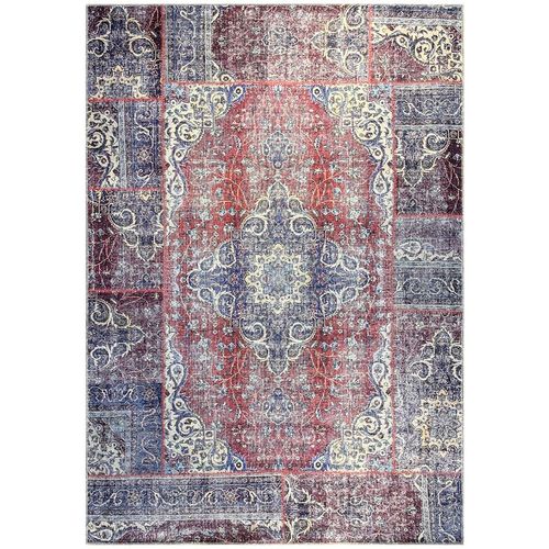 Tapis Oriental Vintage - (290x200 cm) - Lora Bleu