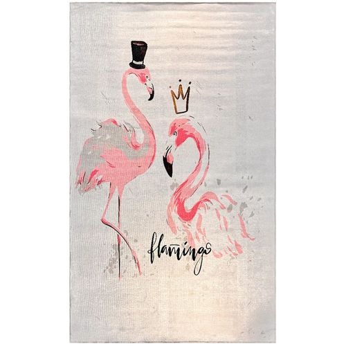 Tapis pour Enfant - (290x200 cm) - Flamingo Rose