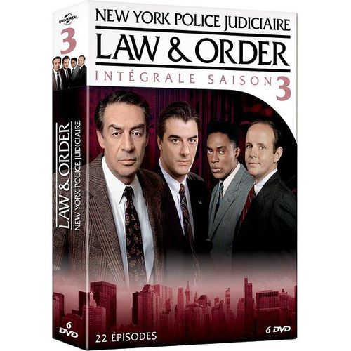 New York, Police Judiciaire (Law & Order) - Intégrale Saison 3