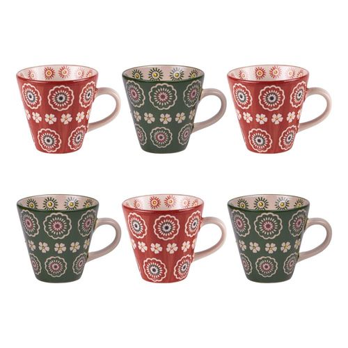 Coffret De 6 Tasses Sullivan 17 Cl
