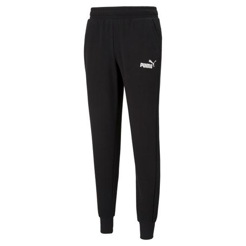 Puma Pantalon De Survêtement Homme - Pantalon Ess Logo, Long, Pantalon De Survêtement, Logo Gris Foncé Xl (X-Large)