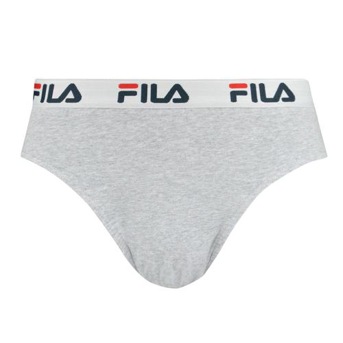 Fila Slip Pour Hommes - Slip, Ceinture Avec Logo, Urbain, Coton Stretch, Uni, S-2xl Noir L (Large)