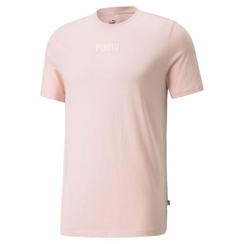 Puma T-Shirt Homme - Modern Basics Tee, Col Rond, Coton, Uni Noir M (Medium)