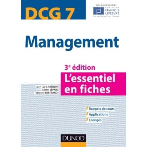 Dcg 7 Management - L'essentiel En Fiches