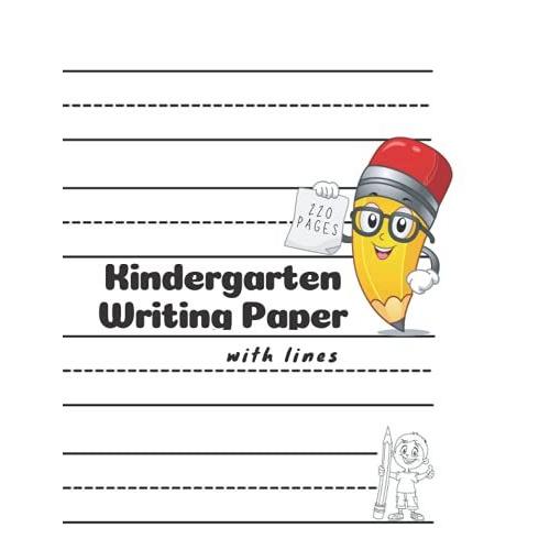 Kindergarten Writing Paper With Lines