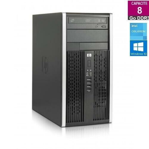HP COMPAQ PRO 6300 MT INTEL CELERON G1610 - 2.60 Ghz - Ram 8 Go - HDD 500 Go