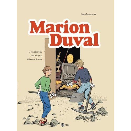 Marion Duval Tome 1 - Le Scarabée Bleu - Rapt À L'opéra - Attaque À Ithaque