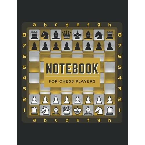 Gold Chess Board Notebook: Chess Gifts - Paperback Journal To Write In