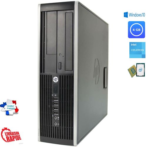 HP COMPAQ 6300 PRO SFF INTEL CELERON G1610 - 2.6 Ghz - Ram 4 Go - DD 500 Go