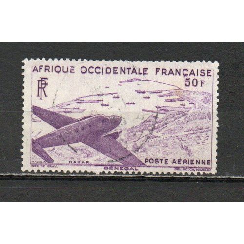 Timbre-Poste D'afrique Occidentale