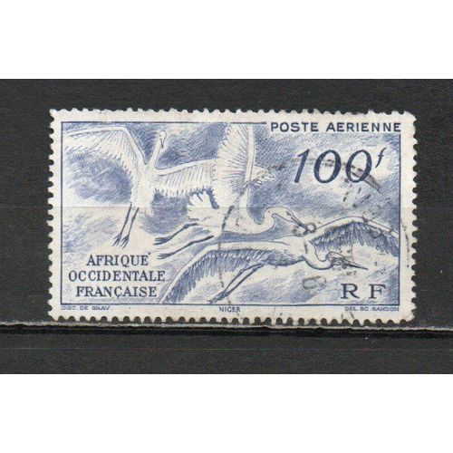 Timbre-Poste D'afrique Occidentale