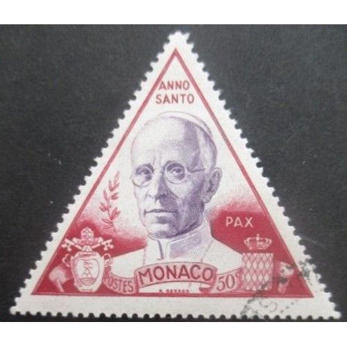Monaco N°354 Pie 12 Oblitéré