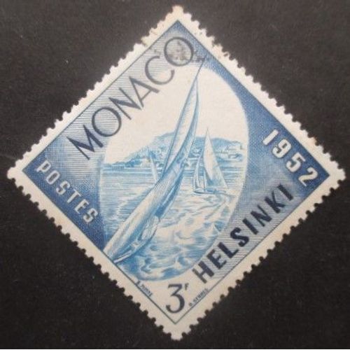 Monaco N°388 Jeux Olympiques D'helsinki 1952 Oblitéré