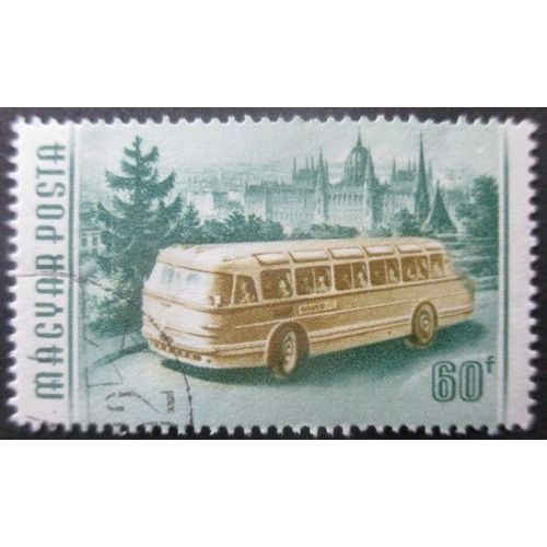 Hongrie N°1184 Autocar Oblitéré