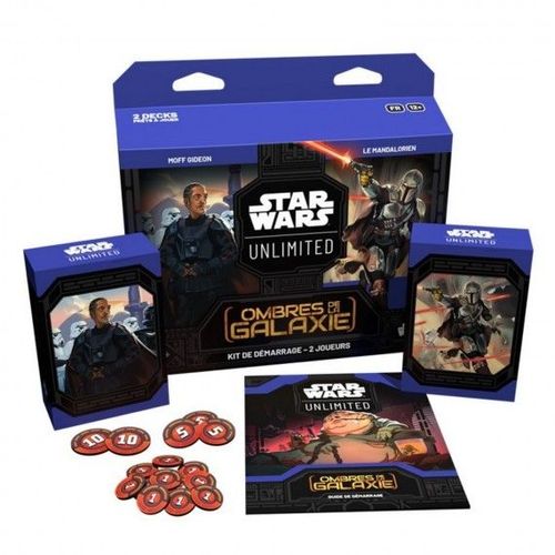 Kit De Demarrage 2 Joueurs Star Wars Unlimited - Ombres De La Galaxie (Edge)