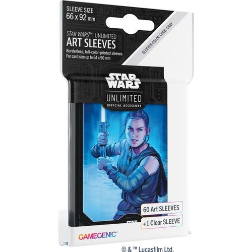 Sleeve Star Wars Unlimited - Rey (Edge)