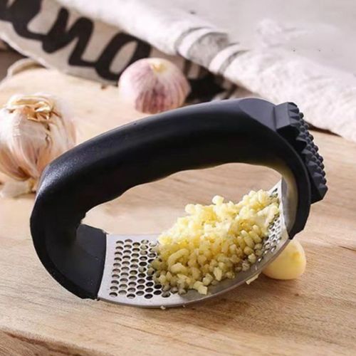 Presse Ail, À Tête Attendrisseur De Viande, Hachoir À Ail En Acier Inoxydable, Poignée Ergonomique