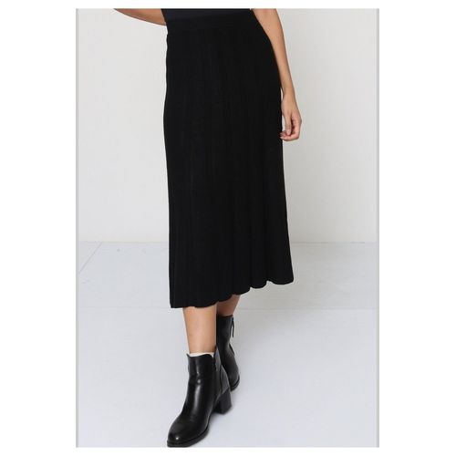 Jupe Longue Noir Femme